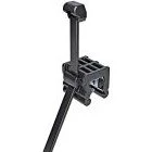 Hellermann Kantklips binder til 3,0-6,0mm plade, sort