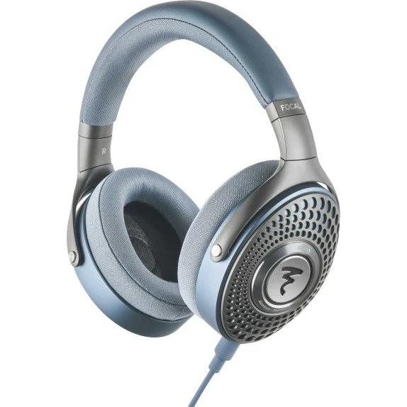 Focal Azurys lukkede over-ear hovedtelefoner, blå