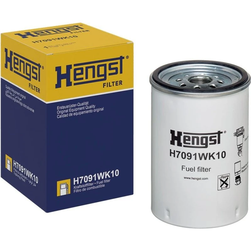 HENGST H7091WK10 Brændstoffilter til Mercedes-Benz, Volvo & Iveco