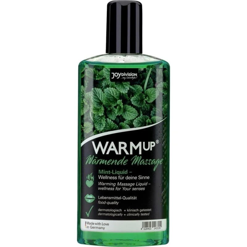 Joydivision WARMup Mint massagevæske 150ml
