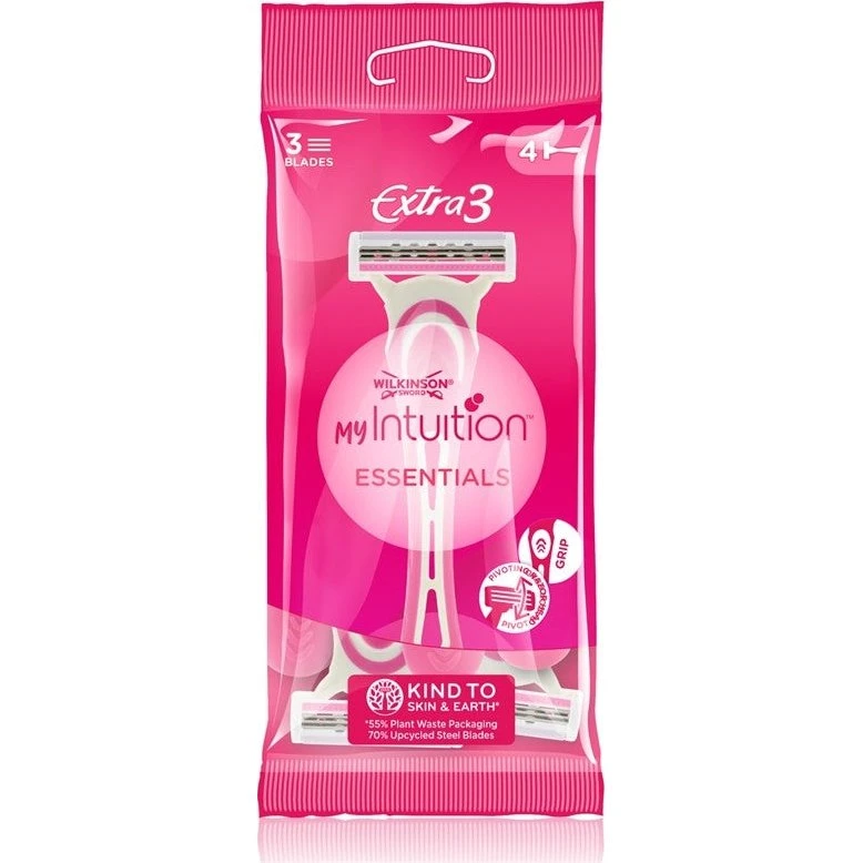 Wilkinson Sword Ekstra 3 Beauty 4-delte engangsskrabere