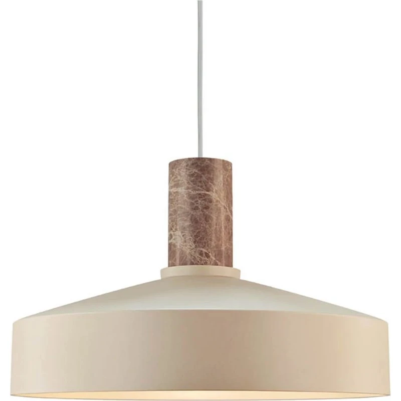 Nordlux Elvas pendel i beige marmor