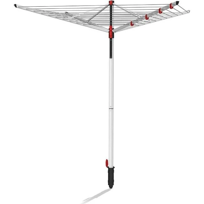 Vileda Sun Lift Compact tørrestativ - 40 m - sort/hvid