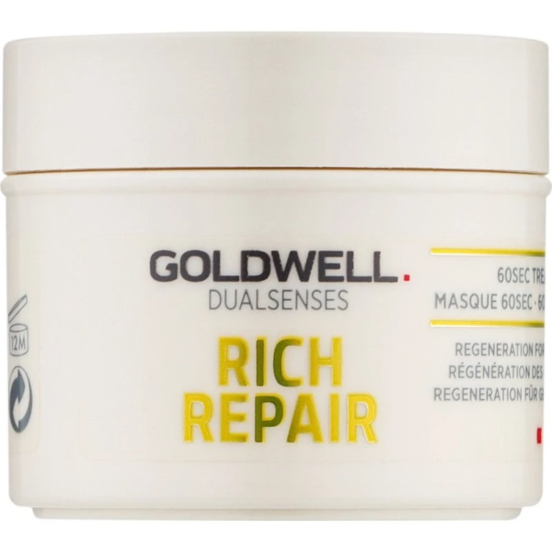 Goldwell Dualsenses Rich Repair 60s Behandling - 25 ml