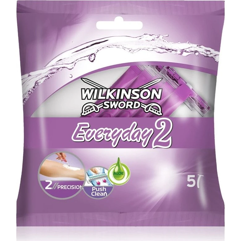 Wilkinson Sword Essentials 2 Engangsbarbermaskine - 5 stk.