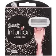 Wilkinson Sword Intuition Complete udskiftningshoveder, 6 stk.