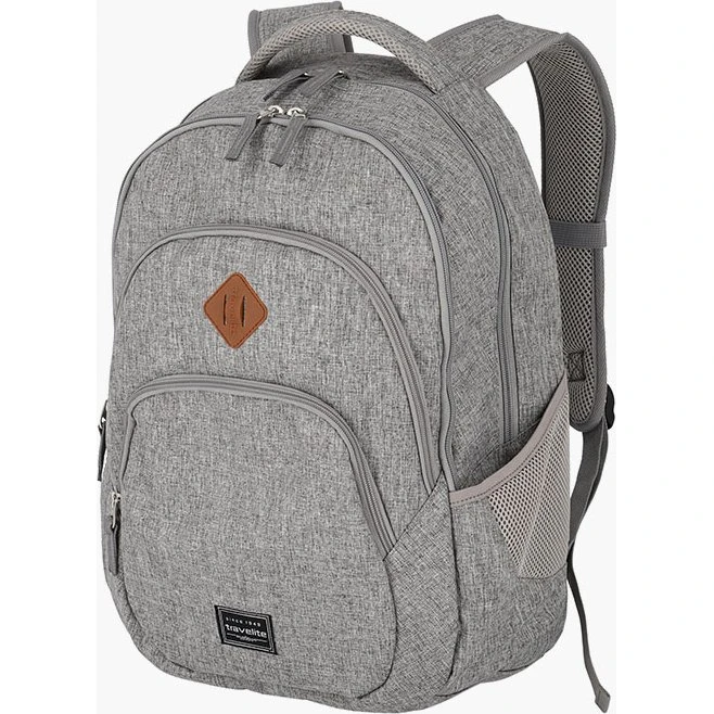 Travelite Basics Melange Rygsæk 22L - Lysegrå
