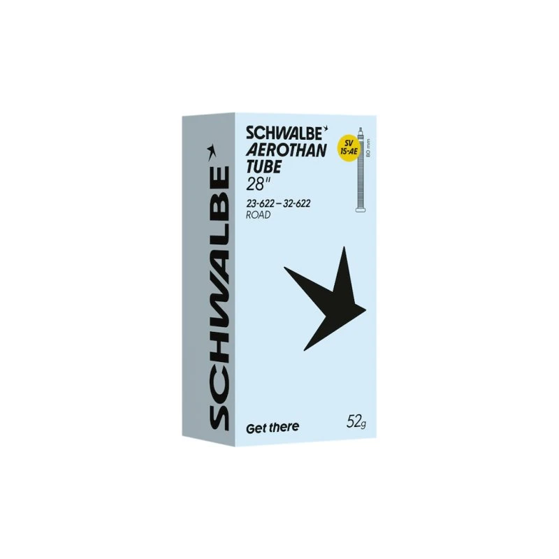Schwalbe Aerothan slange 28" (23/32-622/630) med 80mm SV ventil