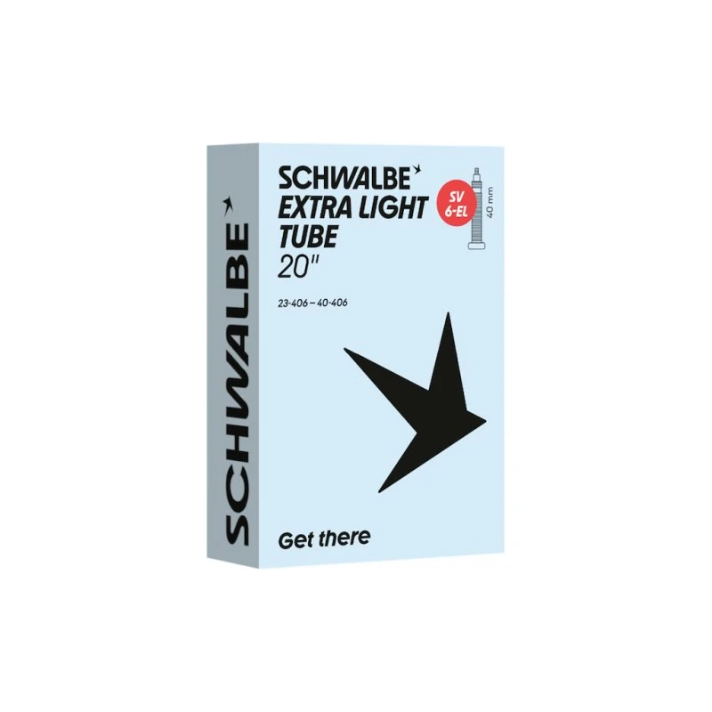 Schwalbe Extra Light slange 20" x 0,90-1,60 med 40mm racerventil