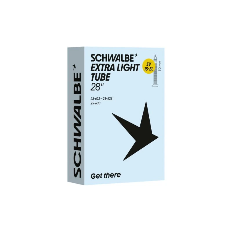 Schwalbe Extra Light slange 700c/28" med 50mm racerventil