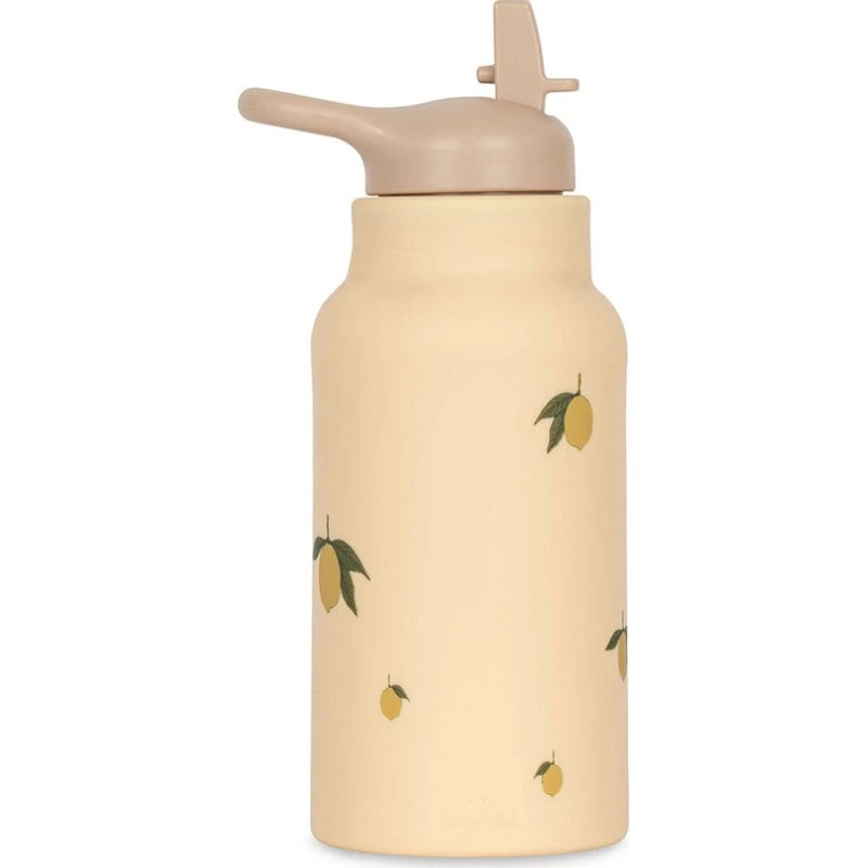 Konges Sløjd Silikone Drikkeflaske 420 ml – Lemon