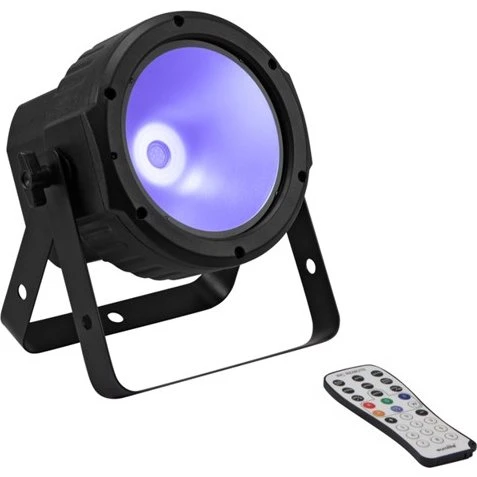 Eurolite SLS-30 COB UV LED Spot - 30W med DMX & fjernbetjening