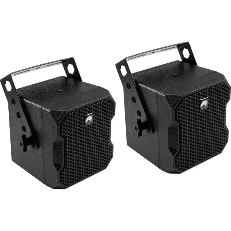 Omnitronic BOB-4 Passive Satellithøjttalere - 2-pak, Sort