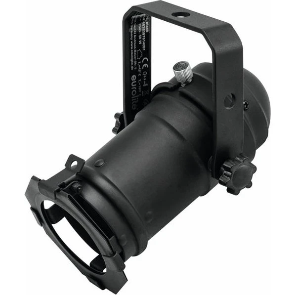 PAR16 lampehus - Sort, MR16, 12V