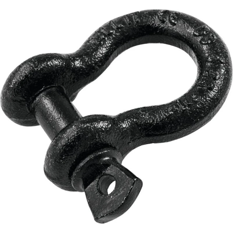 Safetex Sjækel 1T - Sort 10mm med skruebolt