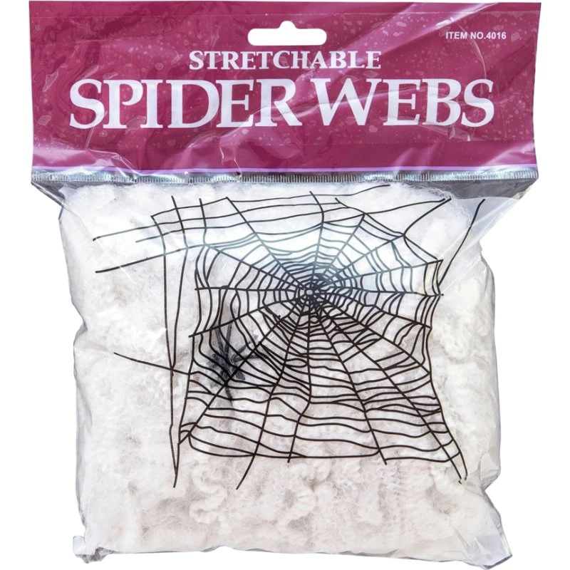 Halloween Edderkoppespind / Spindelvæv - 50g