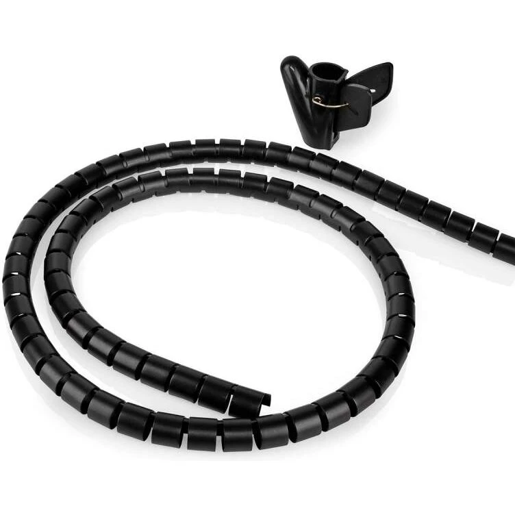 Nedis Kabelstrømpe selvlukkende 2 m – Sort (19–22 mm)