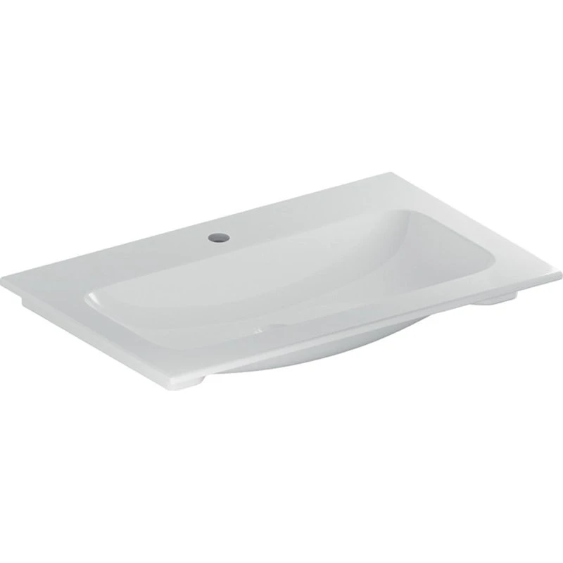 Geberit iCon håndvask 60x48 cm, hvid med KeraTect