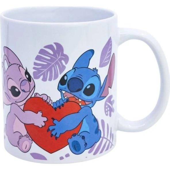 Disney Stitch & Engel Keramikkrus 10 cm (11 oz)