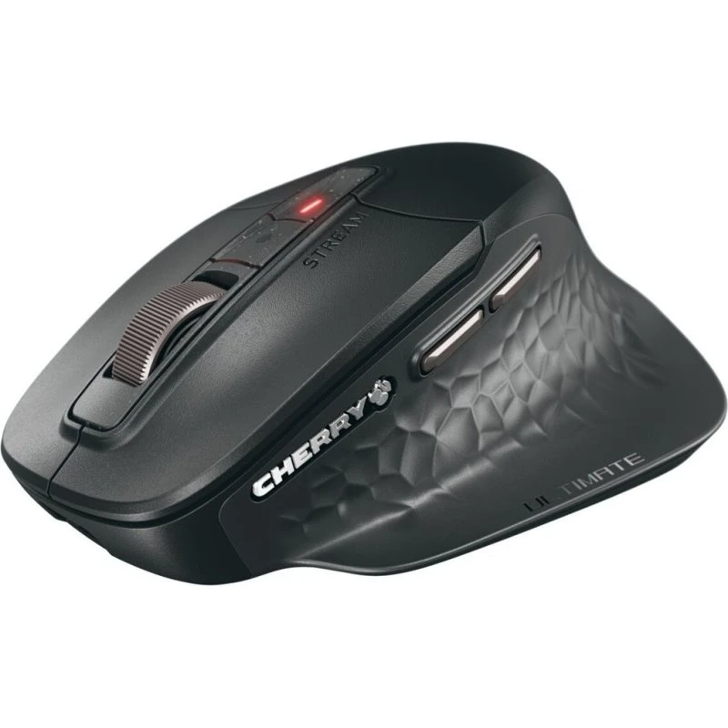 Cherry STREAM Ultimate Optisk Trådløs Mus - Sort