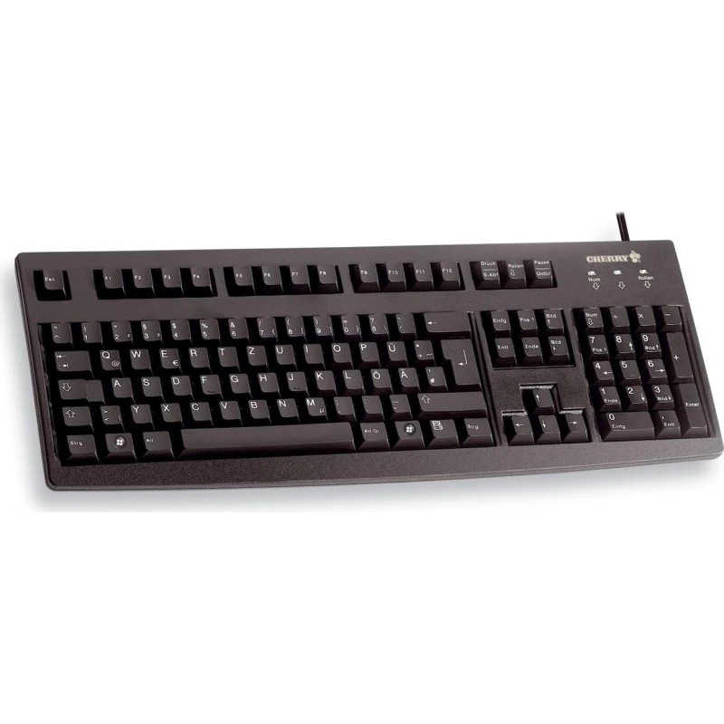 Cherry G83-6105 Tastatur USB QWERTZ Tysk - Sort