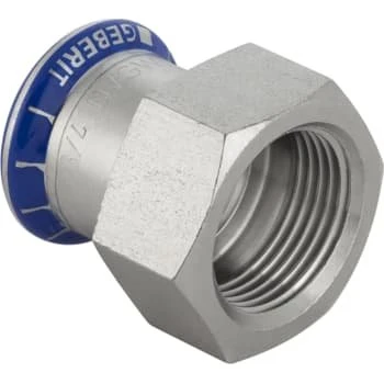 Geberit Mapress Overgang 54 mm x 1 1/2" Rustfri M/M