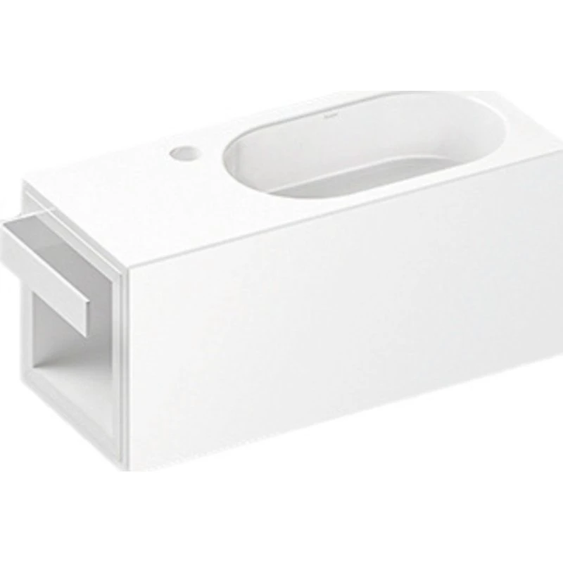 Laufen XXS2 håndvask, 58x23,6 cm, hvid, højre