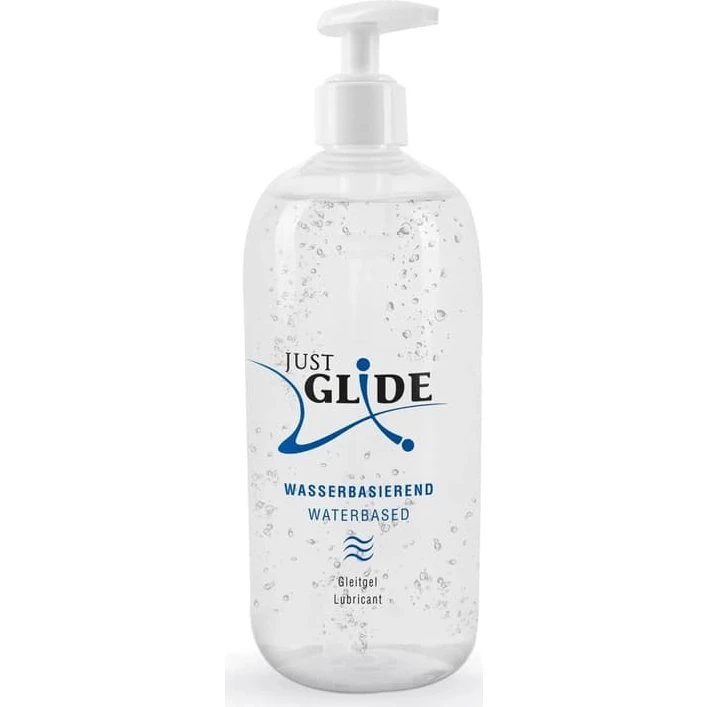Just Glide fugtgivende vandbaseret glidecreme, 500 ml