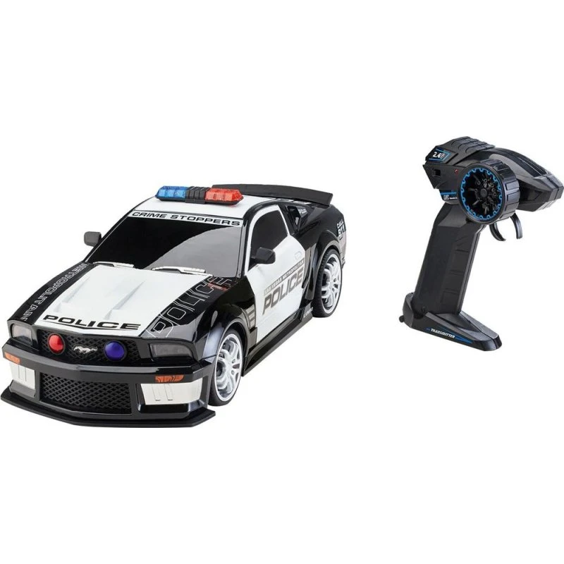 Revell RC Ford Mustang Police - 1:12 - Sort/Hvid