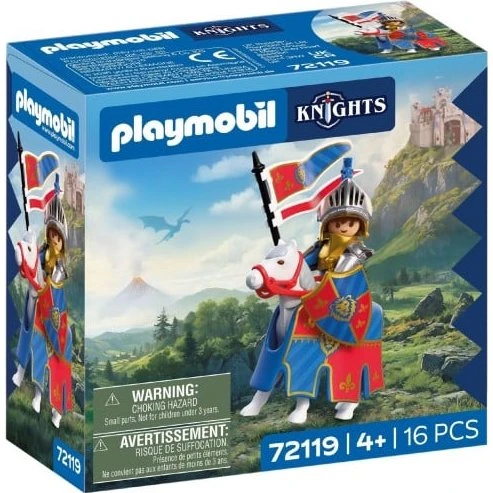 Playmobil Løveridder leder med hest og udstyr