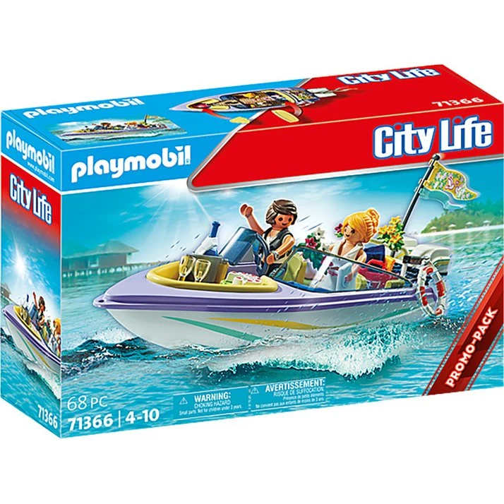 Playmobil City Life 71366 Bryllupsrejse Speedbådstur
