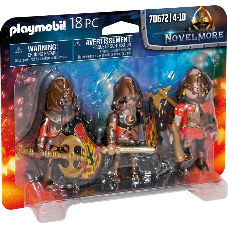 Playmobil Novelmore 70672 Burnham Raiders 3er sæt