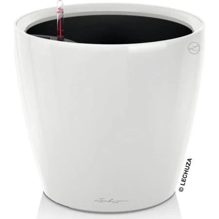 LECHUZA Classico Premium LS 50 blomkrukke - Blank hvid