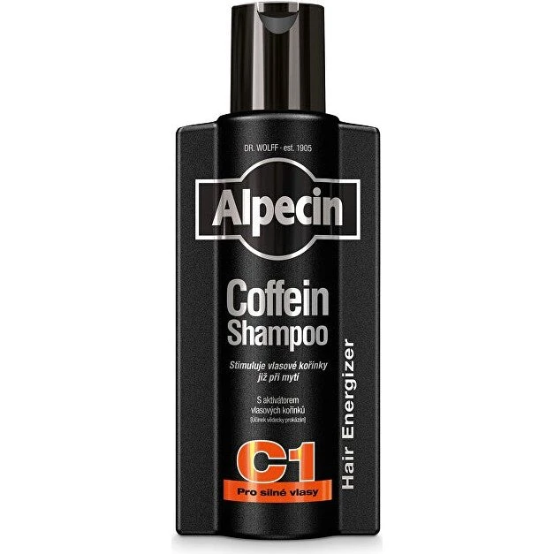 Alpecin Koffein Shampoo C1 Black Edition - 375 ml