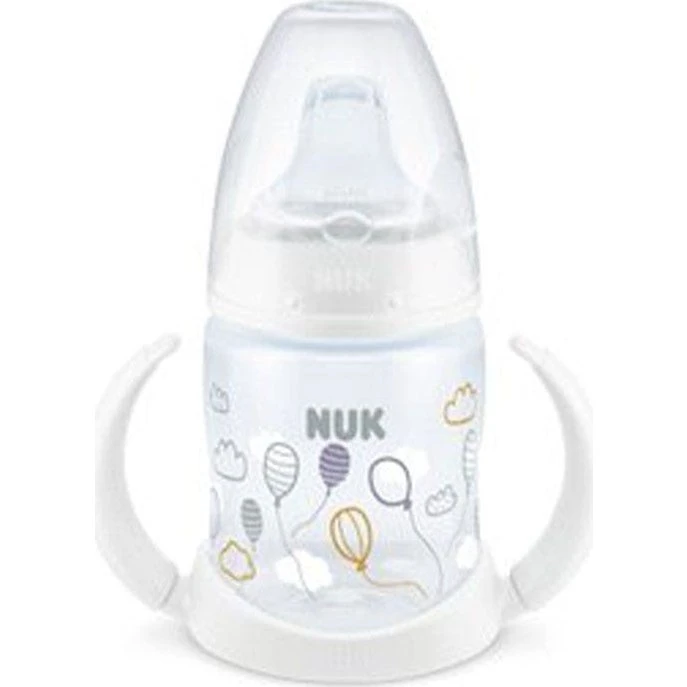 Nuk First Choice+ Learning Cup 150ml med temperaturkontrol - Hvid
