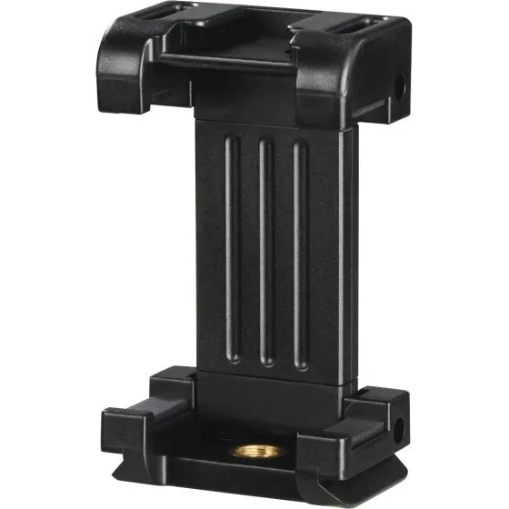 Hama Pro II Smartphone-holder til stativ (1/4", sort)