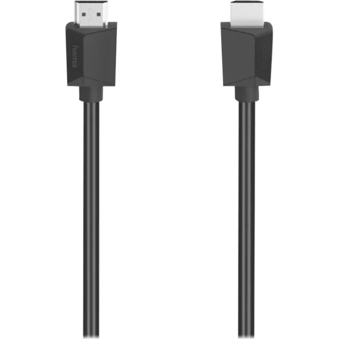 Hama HDMI-kabel 1,5 m High Speed 18 Gbit/s – sort