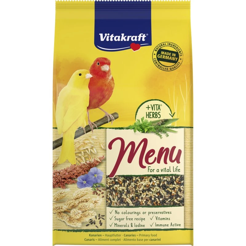 Vitakraft Menu Perle® til kanariefugl - 1 kg