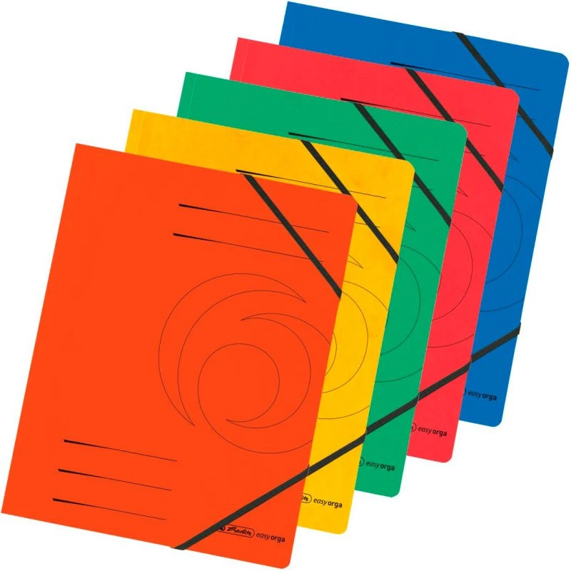 Herlitz Elastikmappe A4 - 5 stk.