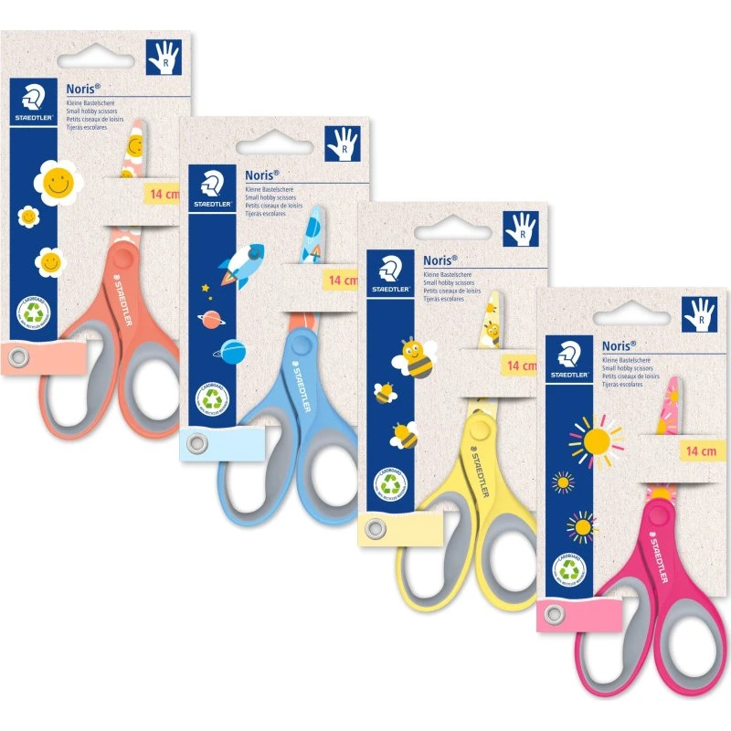 STAEDTLER Noris Børnesaks 14cm pastel