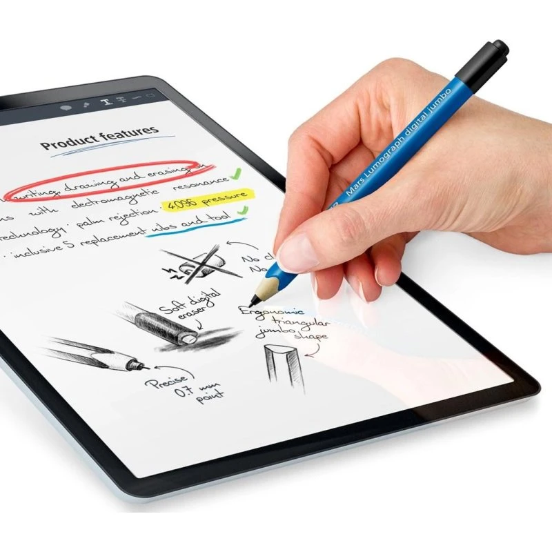 Staedtler Mars Lumograph Digital Jumbo Stylus 180J 22 - Blå