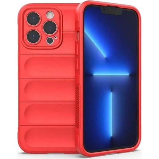 Hurtel Magic Shield Case til iPhone 13 Pro - Rød