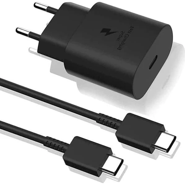Samsung 25W USB-C Hurtigoplader med 1,2m Kabel