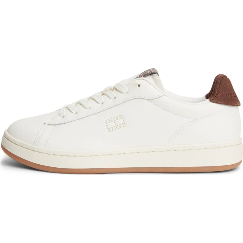 Tommy Jeans Archive 98 Sneaker i brunt læder