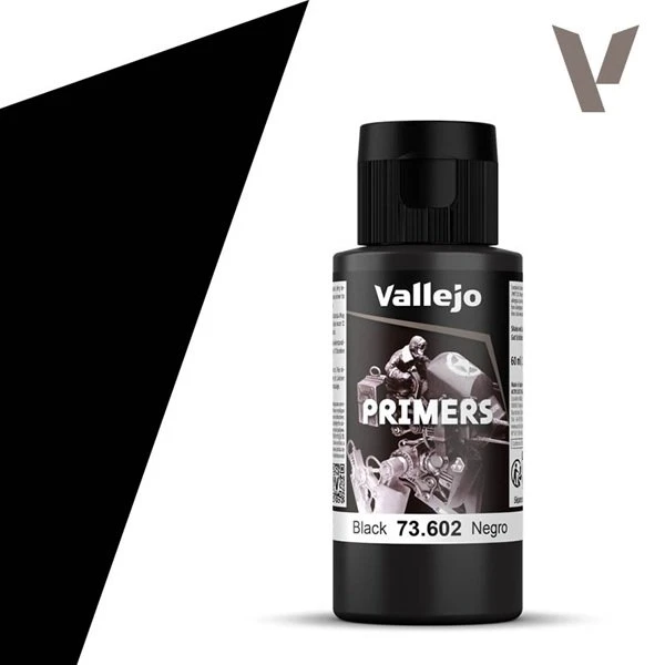 Vallejo Surface Primer Black (60 ml) - Akryl-Polyurethan
