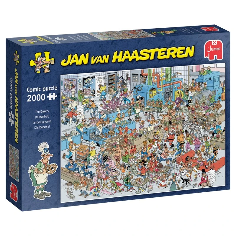 Jumbo Jan van Haasteren Puslespil - The Bakery (2000 dele)