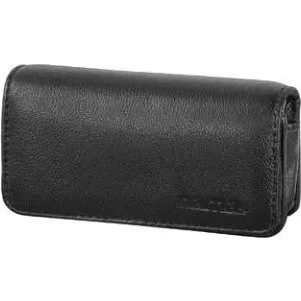 Hama Arezzo DF20 kamerataske, sort læder 110x30x50 mm