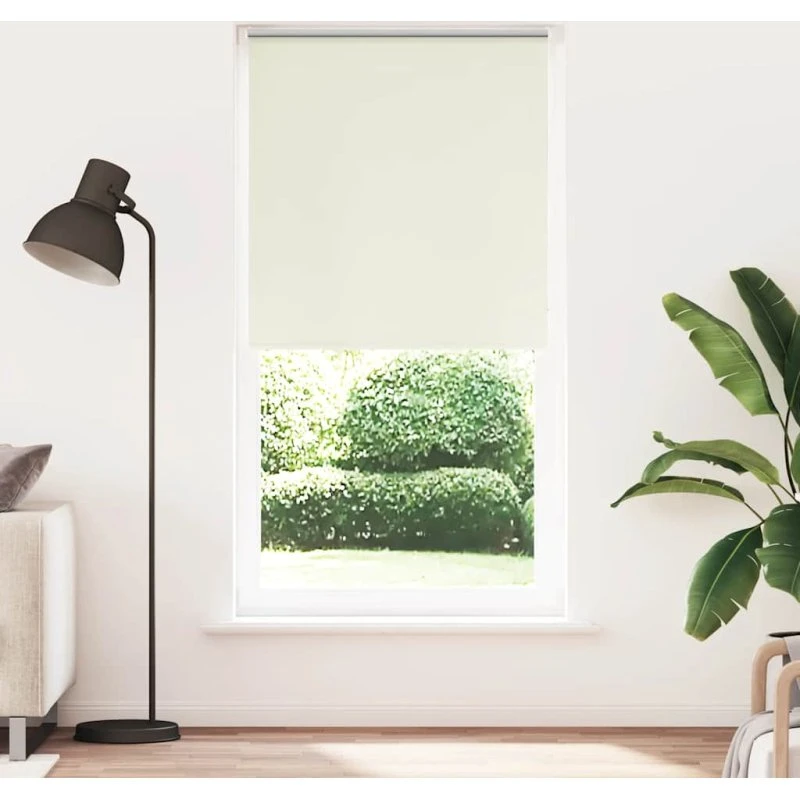 vidaXL Mørklægningsrullegardin 90x230 cm - Råhvid
