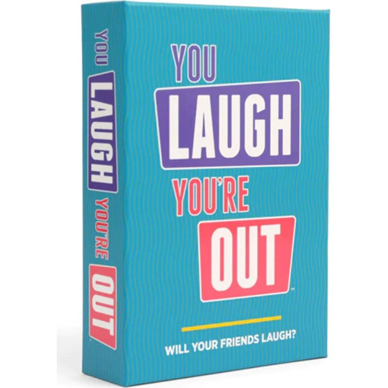 You Laugh You're Out Selskabsspil - Engelsk, 4+ spillere