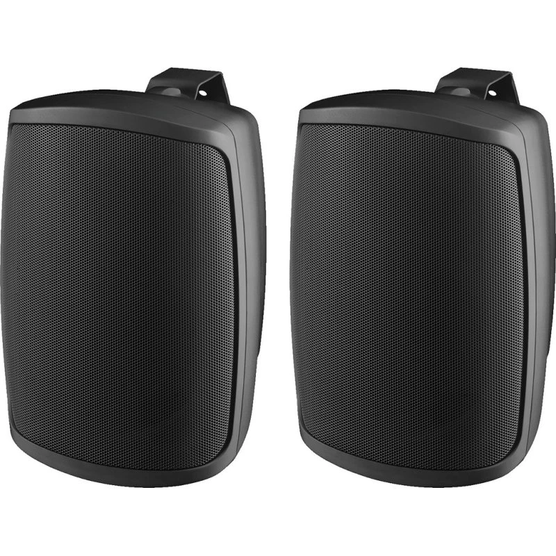 WALL-06T/SW Vejrbestandig Højttaler - Sort IP65 100V/8 Ohm